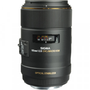 لنز سیگما 105mm f/2.8 EX DG OS HSM Macro برای کانن